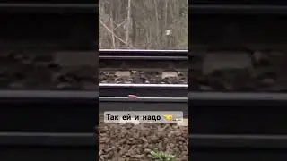 ⚠️ Просьба не повторять, это опсано!!! #ржд #ашка #поезд