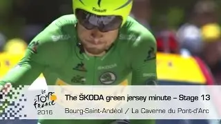 The &Scaron;KODA green jersey minute - Stage 13 - Tour de France 2016