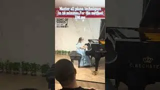 6 years olds pianist play Schubert Impromptu