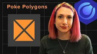 C4D 3D Modeling EP31 Poke Polygons
