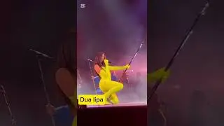 Dua Lipa&rsquo;s Pink & Yellow Dress: Fashion Icon or Disaster?#dualipa#pink#yellow 🔥🔥 🔥🎤