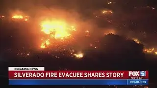 Silverado Fire Evacuee Shares Story