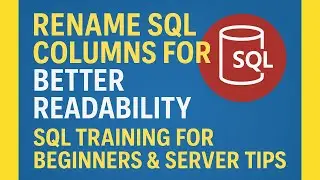 SQL Aliases Explained | Rename Columns for Cleaner Results