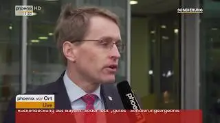 Daniel G&uuml;nther zum Abschluss der Sondierungen am 12.01.18