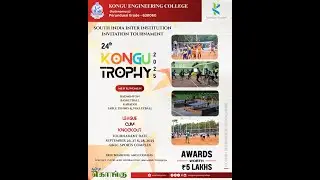 Live | PSG CAS Vs SRM | Girls | KONGU TROPHY-SOUTH INDIA INTER INSTITUTION INVITATION TOURNAMENT