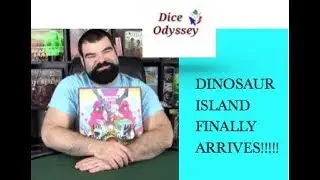 Dinosaur Island board game finally arrives!