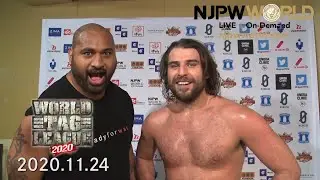 Bad Luck Fale & Chase Owens get on the board at last! |World Tag League 2020