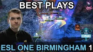 ESL One Birmingham 2018 Major BEST PLAYS Day 2 Highlights by Time 2 Dota #dota2
