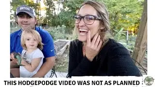 This HODGEPODGE video was not as planned! VLOG