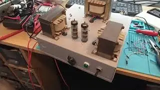Muestra de Amplificador Valvular Clase A con ECL86