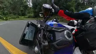 Subida al Alto de La Línea en MT-09 | Tramo 2: Peaje - Alto | En moto con mi esposa