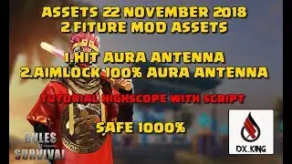 ASSETS ROS 1HIT - AIMLOCK  100% | 2 FITURE ALL AURA ANNTENA