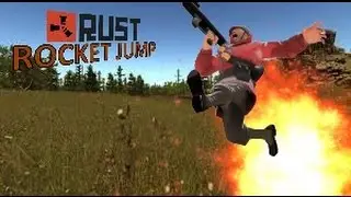 Rust Rocket Jumper (Random Funny Moments)