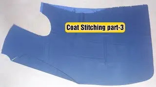 Coat Stitching part-3 | Bone pocket with Flep and Samna paltna sikhe | last video 2022 | Raj tailors