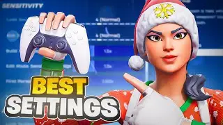 *NEW* Best Controller Settings + Sensitivity For Fortnite Chapter 7! (PS4/PS5/XBOX/PC)