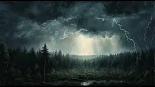 9hours Beijing thunderstorm, rain ambience, relax, sounds for deep sleep, nature sounds