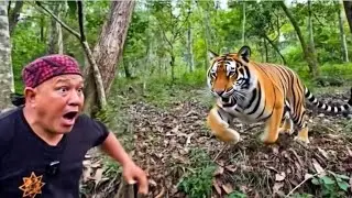 Viral.!! setelah lama menghilang seorang pendaki gunung Slamet ahirnya ditemukan