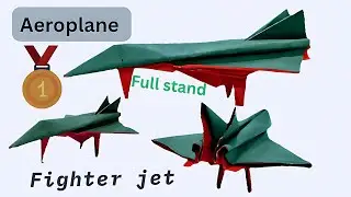 Next Gen Fighter Jet from Paper | Stealth Jet Origami (2025 Tutorial)