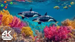 Amazing 4K Ocean Journey 🐠 Discover Peaceful Sea Animals in a Calm and Beautiful Aquarium World
