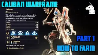 Let's Play Warframe - Caliban Warframe - Part 1: Neuroptics