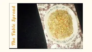 Quick Egg Fried Rice Recipe|The Table Spread