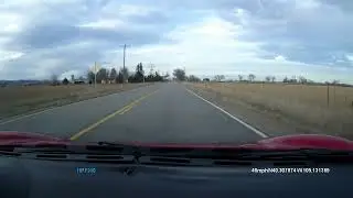 Audi A4, pass on double yellow, speed to 120mph, charging-wrong lane