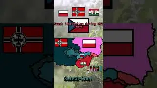 Dissolution of Czechoslovakia mapped#mapping #ww2 #history #map #europe #germany #hungary #trending