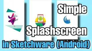 create a simple Splash screen in sketchware