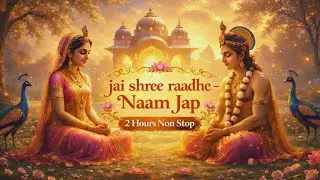 Radha Radha Jap 1008 Times | Krishna Bhakti  | Peaceful Mantra | Sleep & Meditation