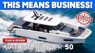 Aiata Sunfinder 50 - &euro;850k Flagship Tour& Exclusive Review