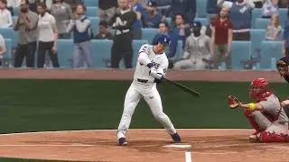 Cardinals@Dodgers. Arrighetti vs. Yamamoto. Game17. MLB The Show 25. Franchise. 2026.