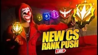 NEW SEASON CS RANK PUSH ZERO TO GRANDMASTER😎 GAMEPLAY FREE FIRE LIVE 🤯