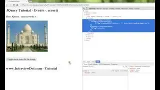 ERROR METHOD IN JQUERY   DEMO