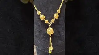 Latest New Designs Beautiful 21K Necklace