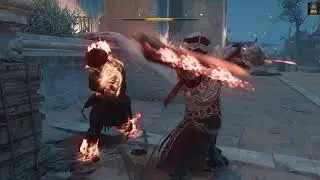 Assassin's Creed Mirage : Basim's Unstopabble Fiery wrath | Ruthless Combat in Fire Demon Outfit