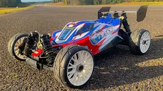 Arrma Typhon 6S RC Speed Run - 131mph!! On stock motor - LiperiAir Lipo - @ARRMARC