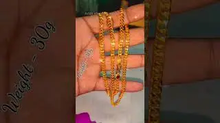 30g Cuban Link chain #shorts #goldchain #adakjewelleryworkshop