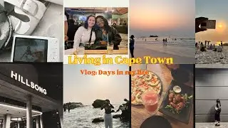 VLOG: A FEW DAYS IN MY LIFE| FIRST YEAR UCT STUDENT| SPECIAL DAYS| BIRTHDAY DINNER| BEACH| HILLSONG