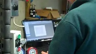 Torad Engineering Compressor Running on the Test Stand 1.13.11
