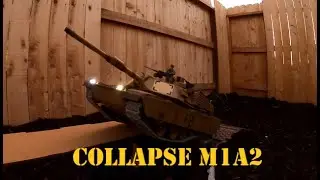 Accident, Collapse Tank Abrams M1A2 - US Army _ Bridge test _Military Tank