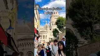 Sacr&eacute;-C&oelig;ur Basilica in Paris #france #travel #familytravel #cities #church #montmartre