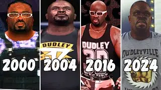 Entrance Evolution of D-Von Dudley 2000 -2024 - WWF X WWE Games