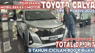Kapan Lagi Toyota Calya 2025 Cicilan 1 Jutaan Kurang Daripada Motor / Mobil Bekas