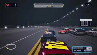 Wild NASCAR 25 Online Daytona Sprint w/ crazy checker flag wreck