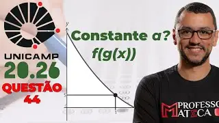 Quest&atilde;o 44 Unicamp 2026 | Resolu&ccedil;&atilde;o Matem&aacute;tica | Fun&ccedil;&atilde;o Composta