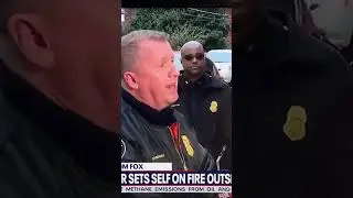 Protester sets self on fire in apparent 'political protest'  in Atlanta