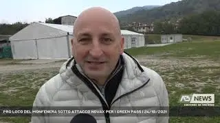 PRO LOCO DEL MONFENERA SOTTO ATTACCO NOVAX PER I GREEN PASS | 24/10/2021