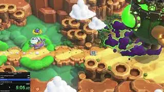 Super Mario Bros. Wonder - Any% speedrun w/ OoB for the 2nd time :D