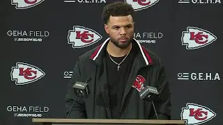 Chiefs QB Chris Oladokun: 'Hopefully, it's not (Travis Kelce's) last year...The game needs him'