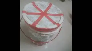 How to recycle plastic paint bucket #home decor #diy toys storage box #toys organizer.